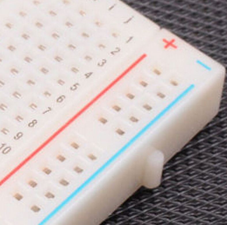 Mini Bread Board Breadboard 400 Contacts Available DIY PCB Test Tool 8.5x5.5cm