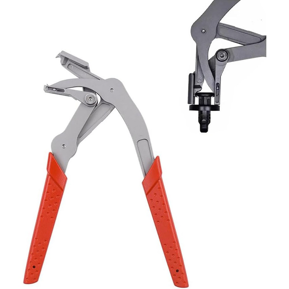 Clip Pliers & Rivet Remover Tool - Rubber Push Pin Fastener Puller