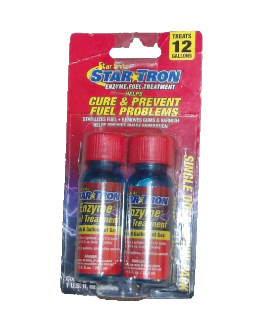 STAR TRON 2-oz. 2-cycle or 4-cycle engines Fuel Additive