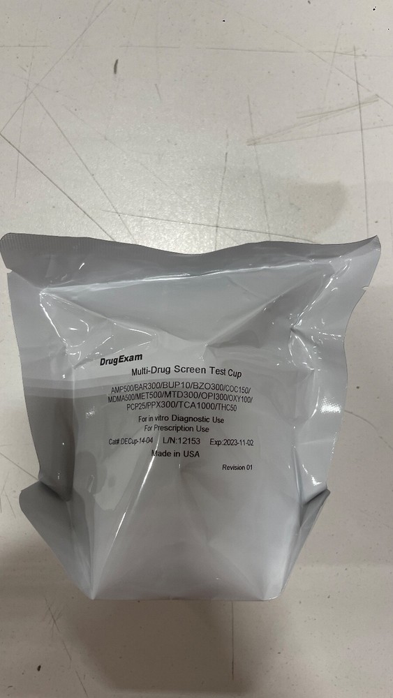 DrugExam Multi Drug Screen Test Cups- 5 Pack