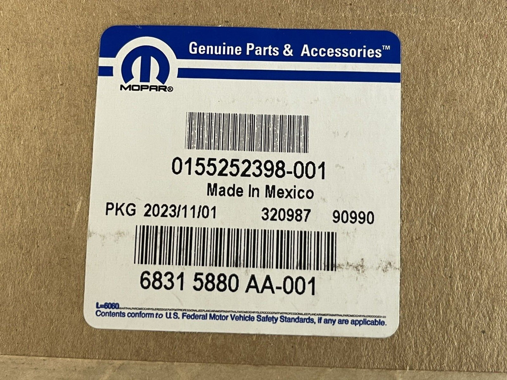 Genuine Mopar Transmission Control Module 68315880AA