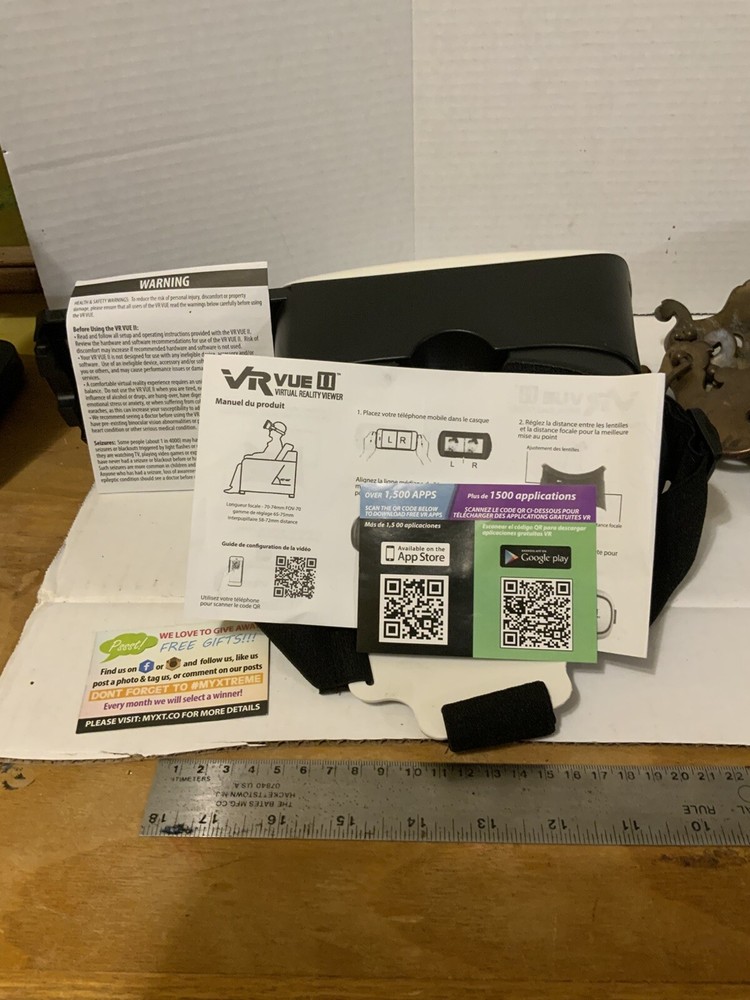 VR Vue 2 Virtual Reality Viewer Xtreme Smartphone VR Viewing Headset