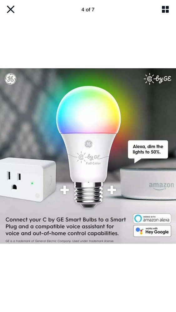 General Electric Full Color Smart LED Light Strip Extension