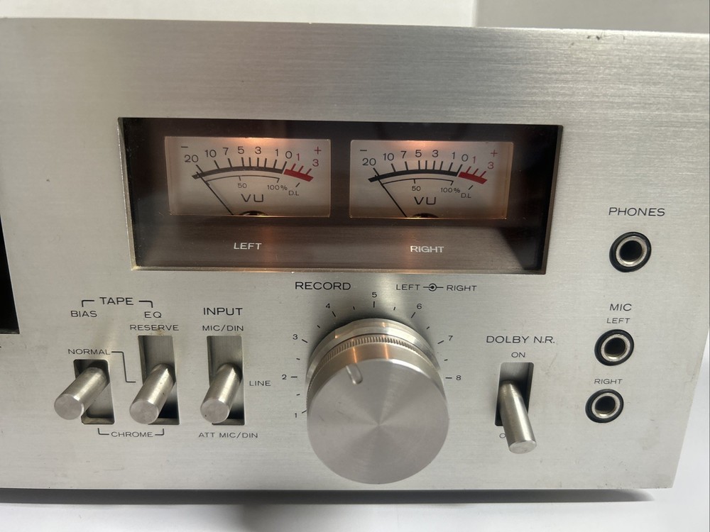Kenwood KX-620 Solid State Stereo Cassette Deck Powers Up Not Working
