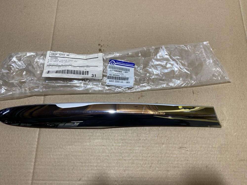 Genuine Mopar Side Rail Cover Left 68502255AA