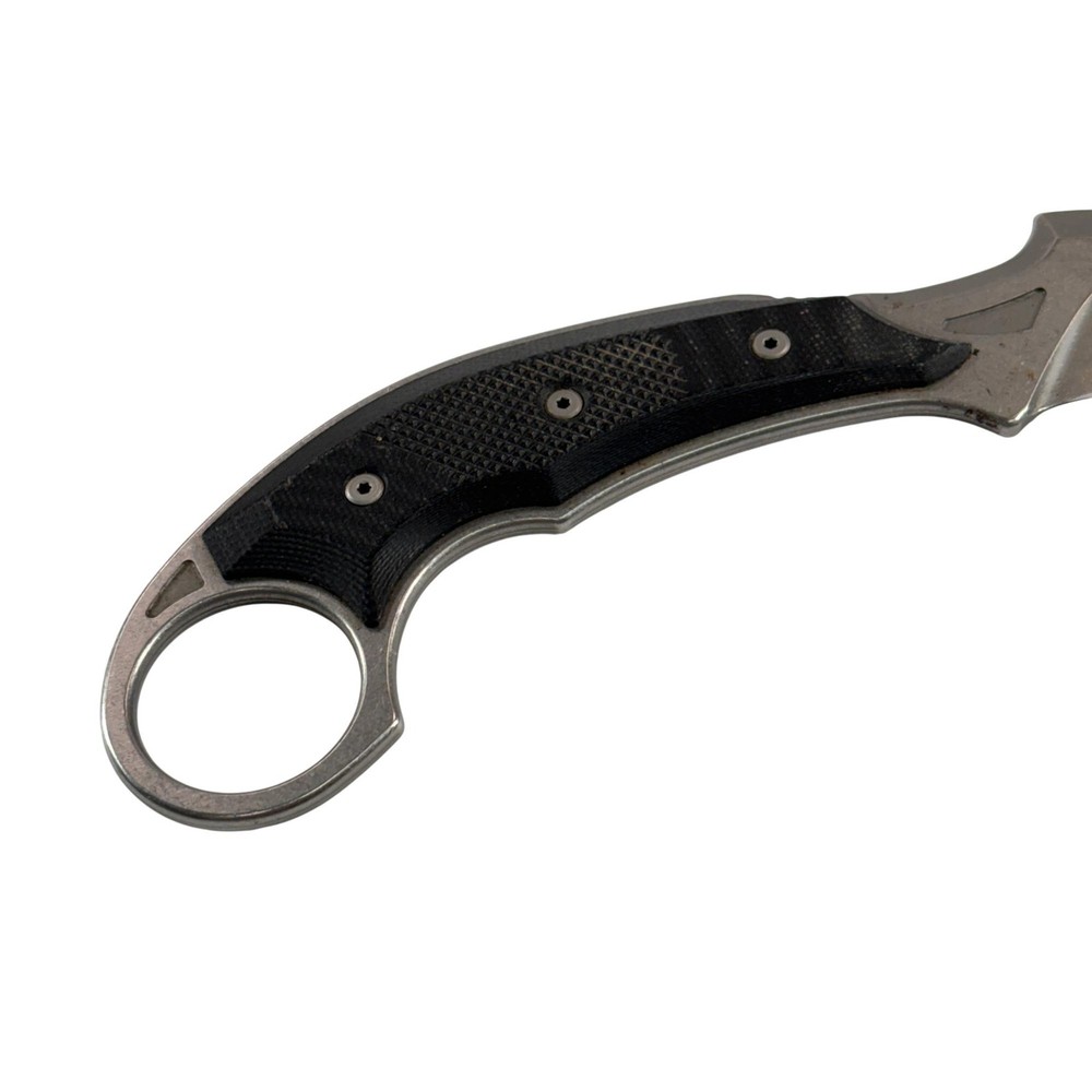 Microtech Bastinelli Iconic Karambit M390 Steel Fixed Blade Knife