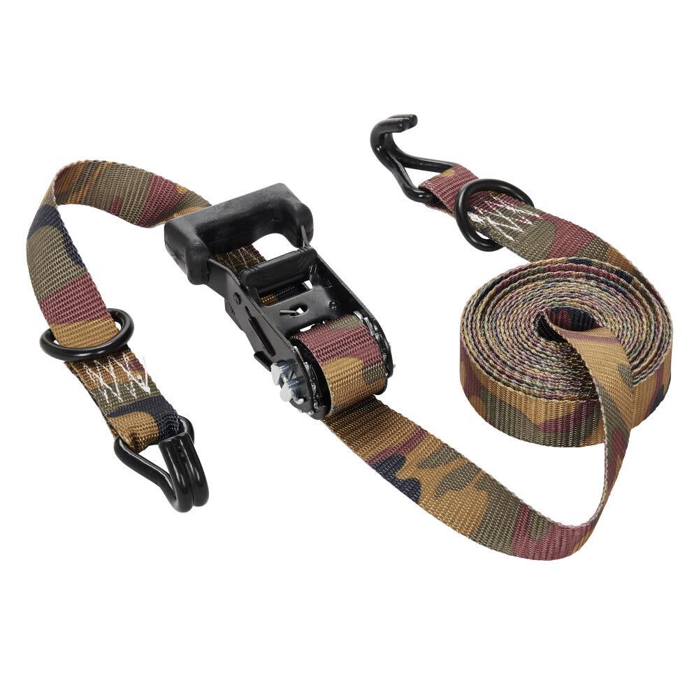 Keeper 1-1/4-In X 16-Ft Ratchet Tie-Down 2 Pack