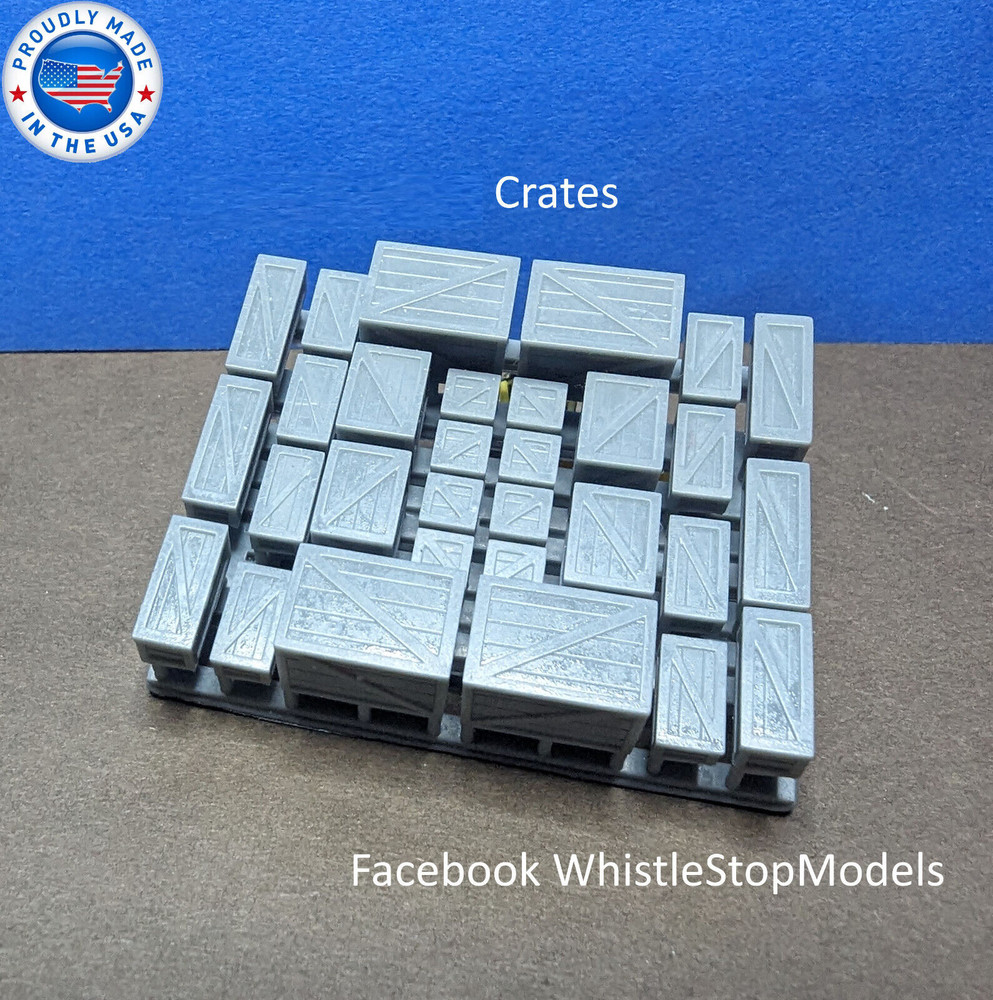 Z Scale Crate set of 30
