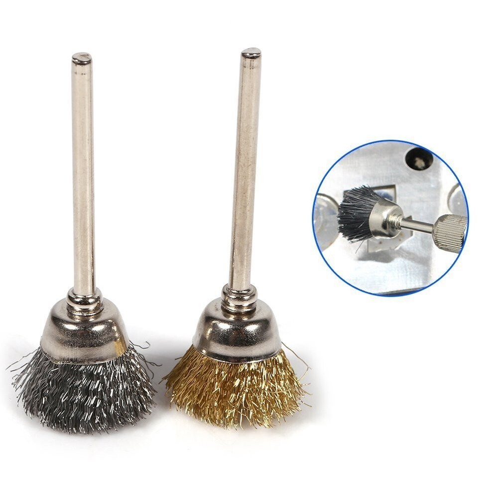 Comprehensive 36Pc Brush Kit for Rust Removal and Surface Polishing - Heavy Duty