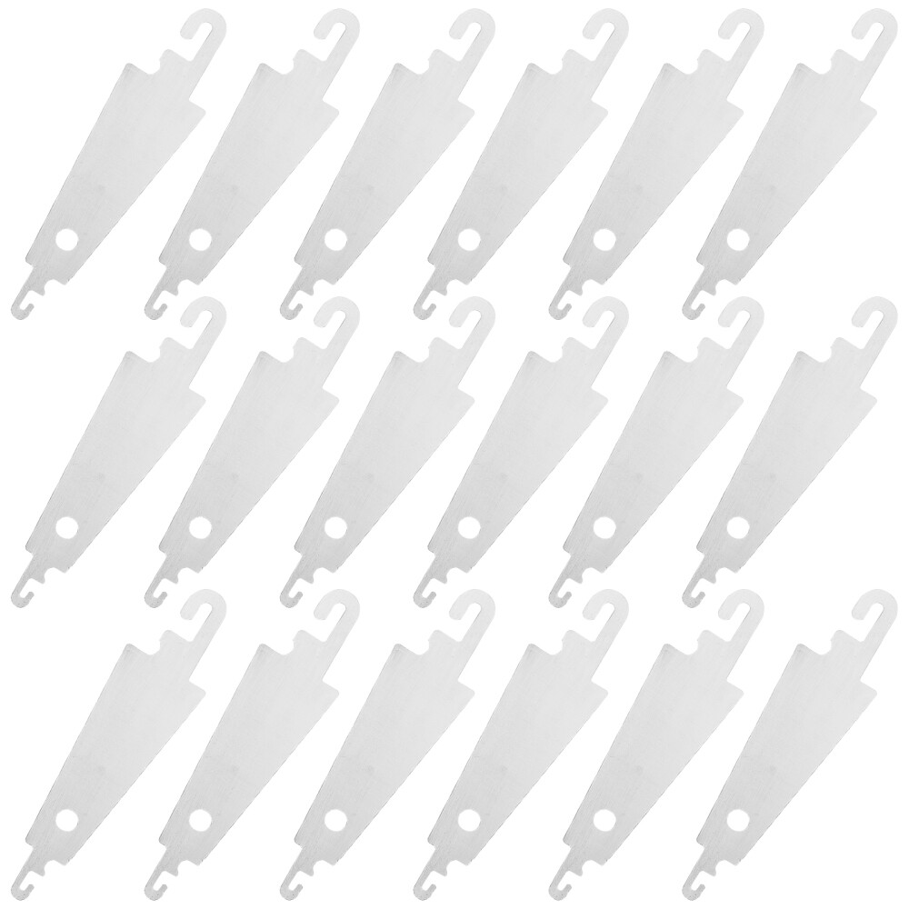 100PCS Steel Hook Needle Threader Needle DIY Large Eye Needle Threader
