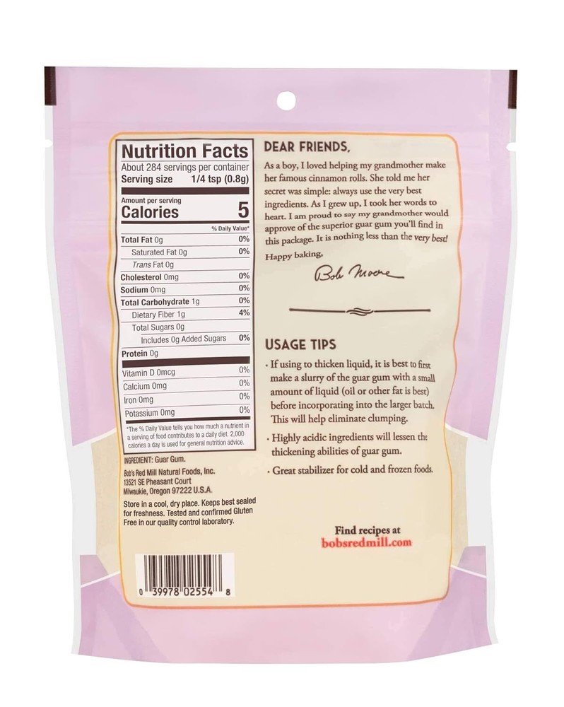 Bob'S Red Mill Guar Gum 8 Oz