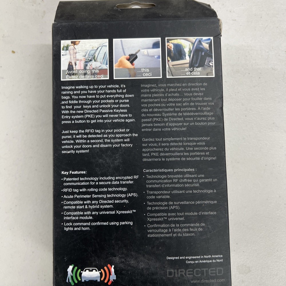 Directed PKE Passive Keyless Entry System