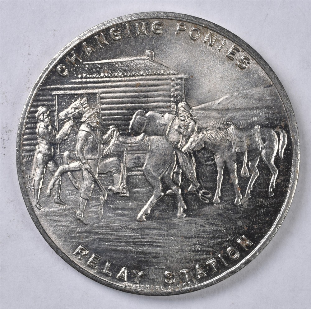 1935 Pony Express Diamond Jubilee So Called Half Dollar