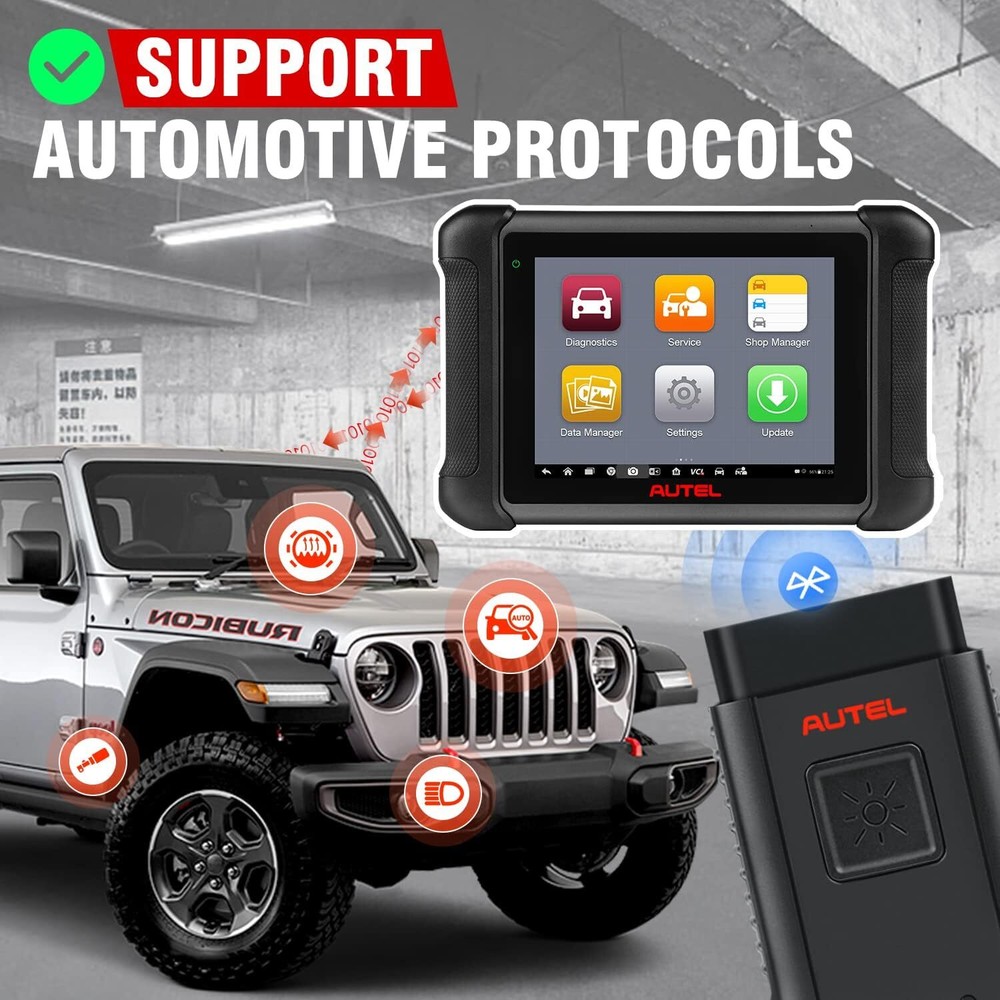 Autel MaxiVCI V100 Compact Bluetooth Vehicle Communication Interface 2024