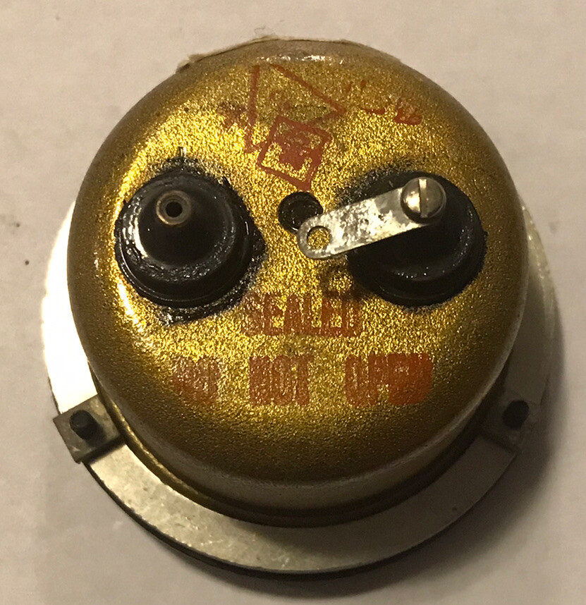 Vintage Burlington 921 Microampere Panel Meter, -18 - +3