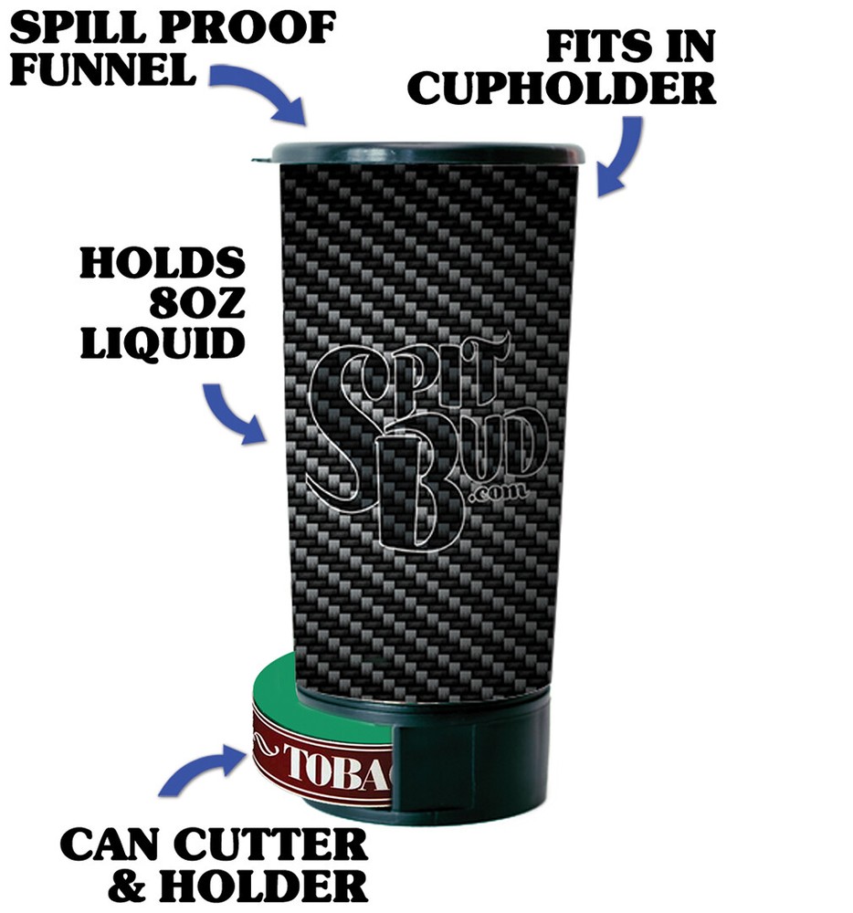 Spit Bud The Ultimate Spill Proof Portable Spittoon - Dixie