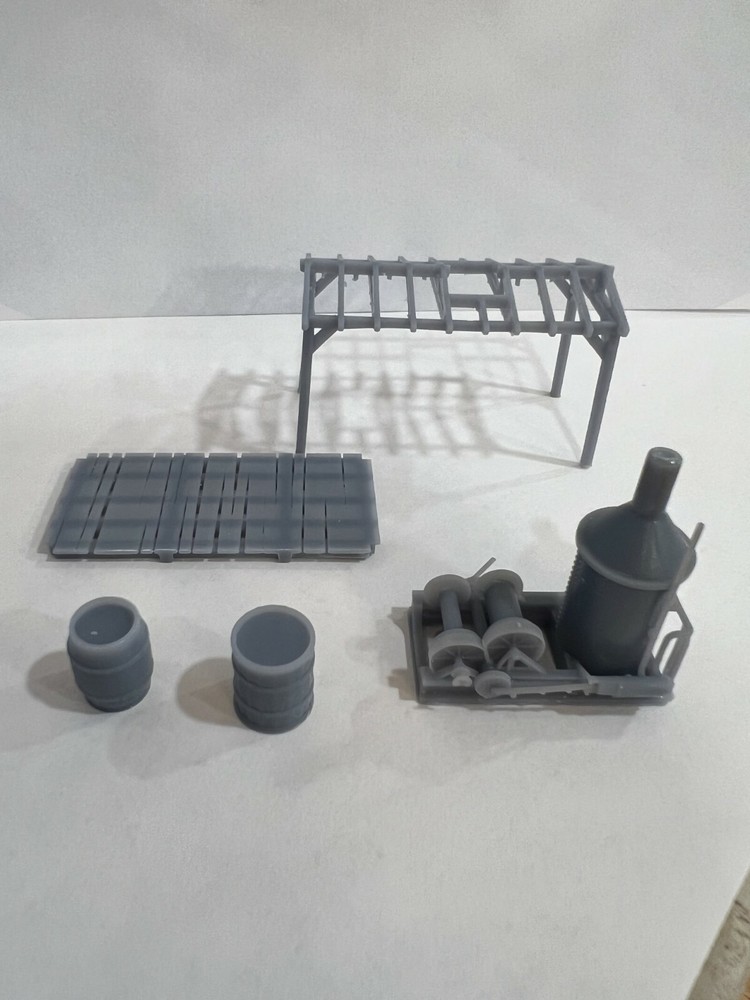 HO Scale Custom Steam Donkey Logging Engine