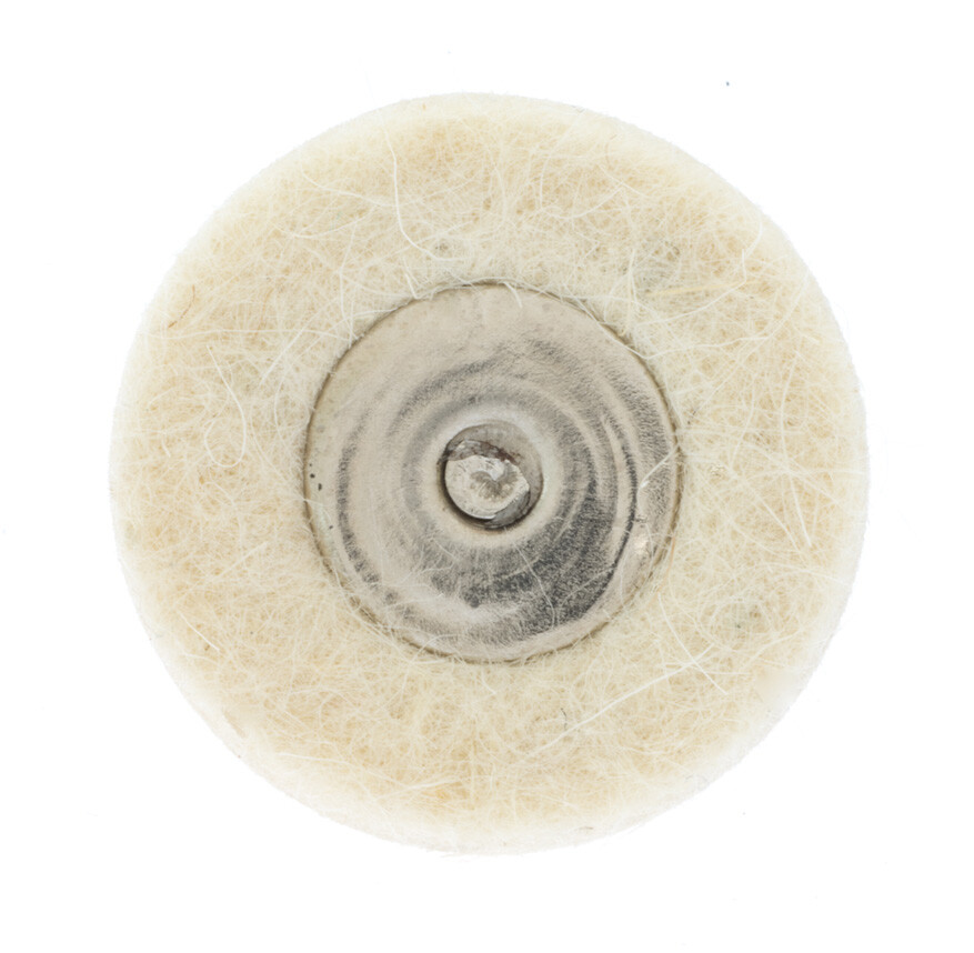 24pc 1" Felt Wool Polishing Buffing Wheel Buffer Grinder for Dremel Rotary Tool