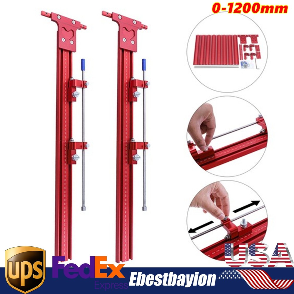 Aluminium Woodworking Parallel Saw Track Universal Saw Guide Rail Carpentry Tool