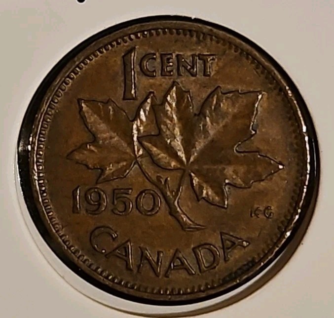 1950 Canada 1 Cent