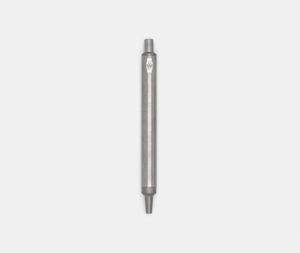 HMM Raw Aluminium Handcrafted Ballpoint Pen