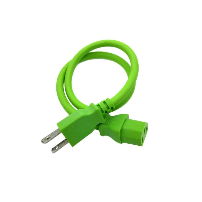 2' Green AC Cable for PROMETHEAN PRM-45 PROJECTOR Replacement Cable