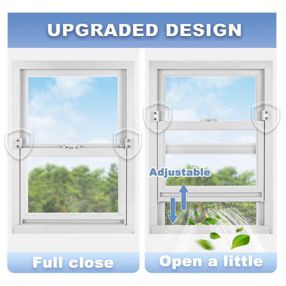 Sliding Window Locks,for Horizontal Sliding Windows,Window Security Lock with...