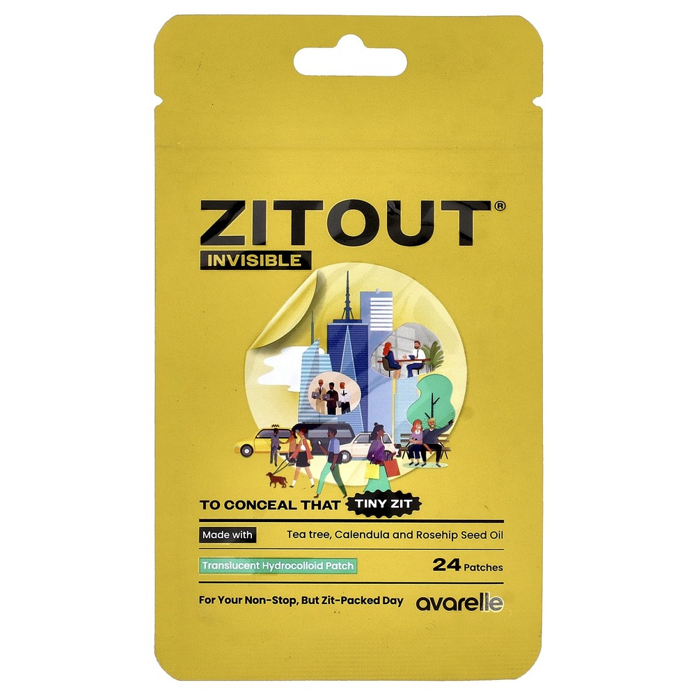 Zitout® Invisible , 24 Patches