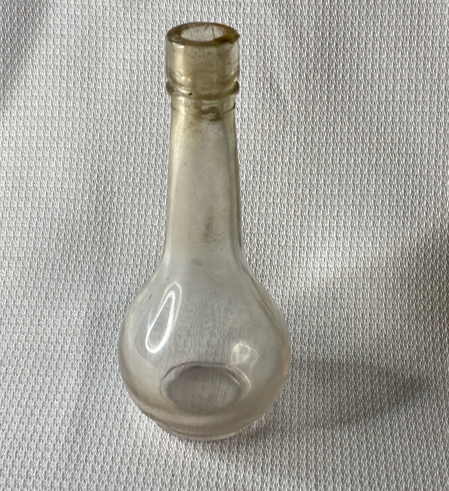 Vintage Clear Glass Bottle