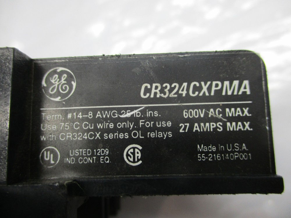 GENERAL ELECTRIC CR324CXPMA PANEL MOUNT ADAPTER NSNP