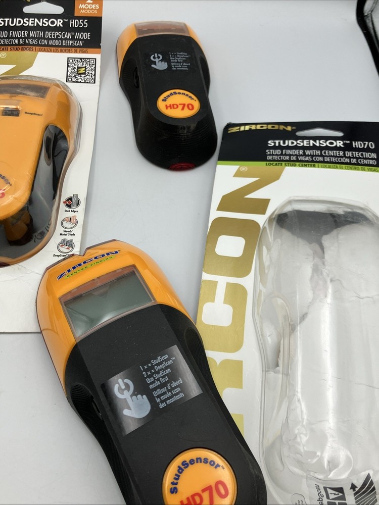 Zircon Stud Sensor Finder HD70 lot HD55