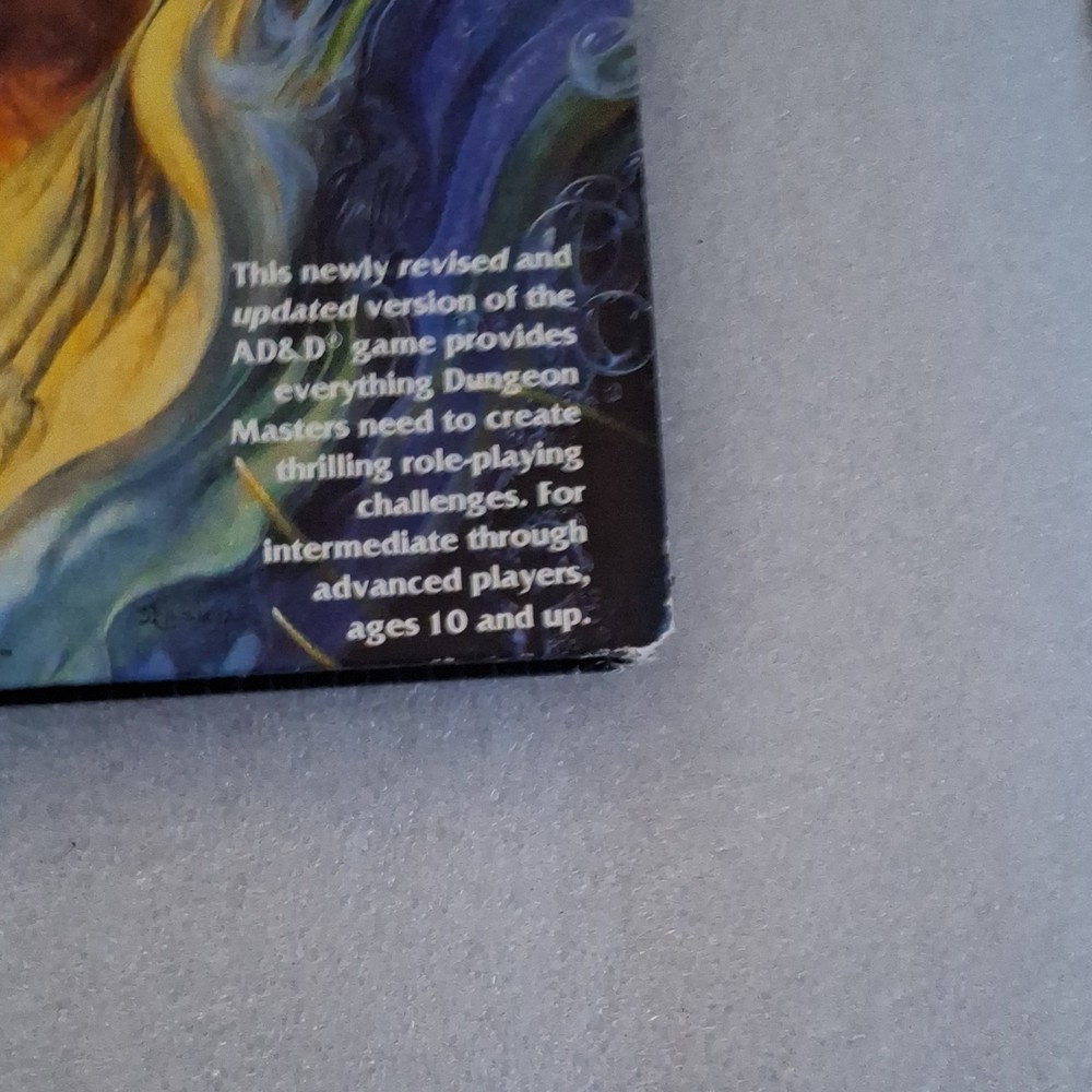 TSR Advanced Dungeons & Dragons 2nd Edition Dungeon Master's Guide 1995