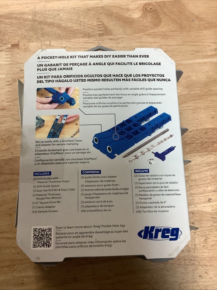 Kreg KPHJ320 Pocket-Hole Jig