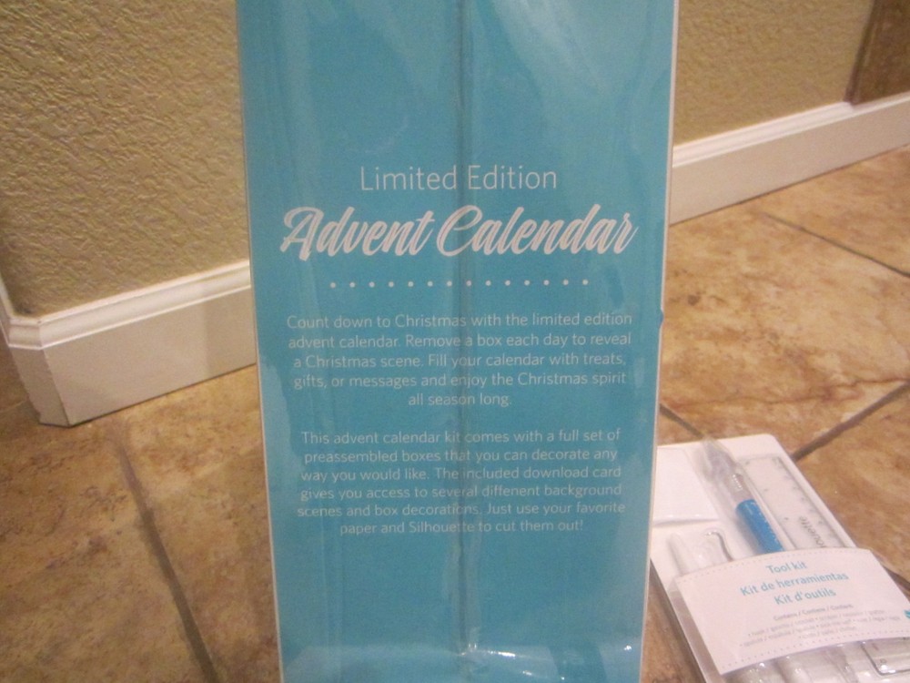 SILHOUETTE ADVENT CALENDAR, Transfer Paper, Tool Kit