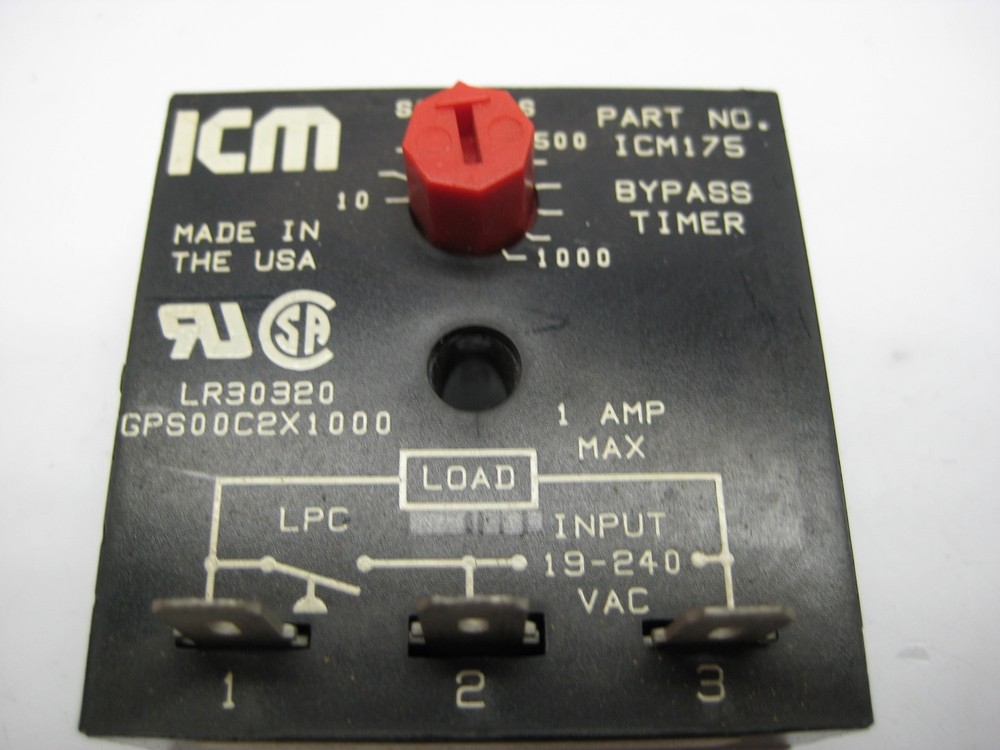 ICM ICM175 TIMER RELAY UNMP 12621