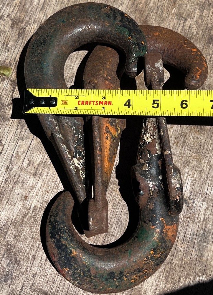 Heavy Duty Industrial, steampunk Hooks 9" x 3