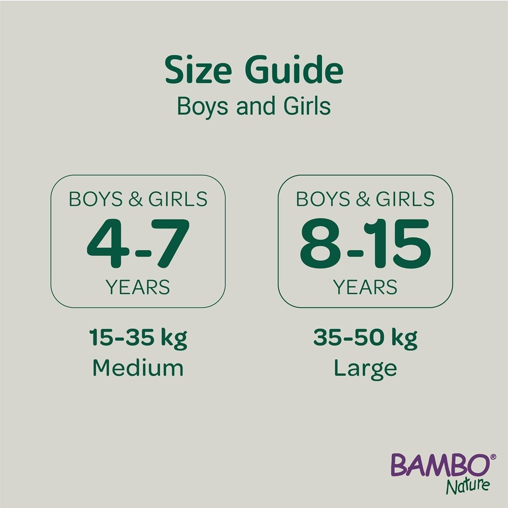 Bambo Dreamy Night Pants: Discreet, Comfortable Bedwetting Solution for Kids ...