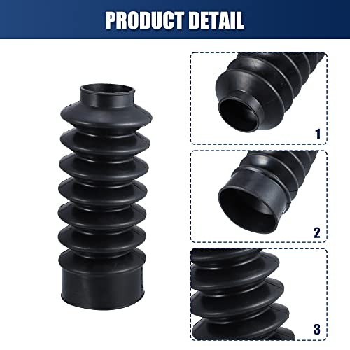 2 Pcs Motorcycle Front Fork Guards Covers Shock Absorbers Boots 39mm