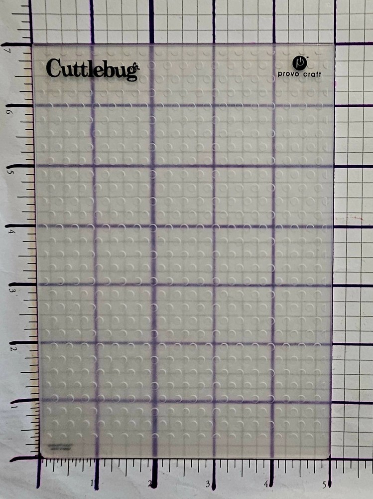 POLKA DOTS Cuttlebug Embossing Folder 5"×7" Background Texture bb278