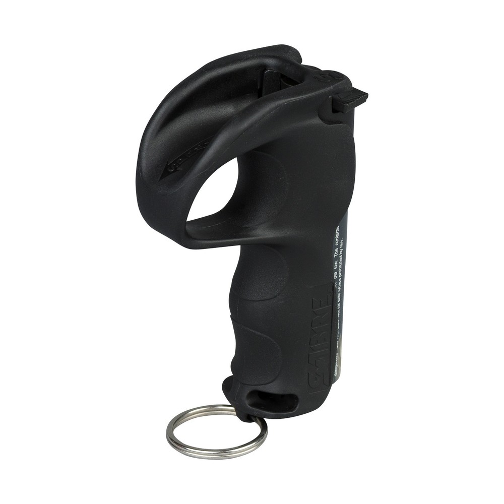 SABRE® Pepper Spray with Quick Grip with Practice Spray, Finger Loop, Keychain