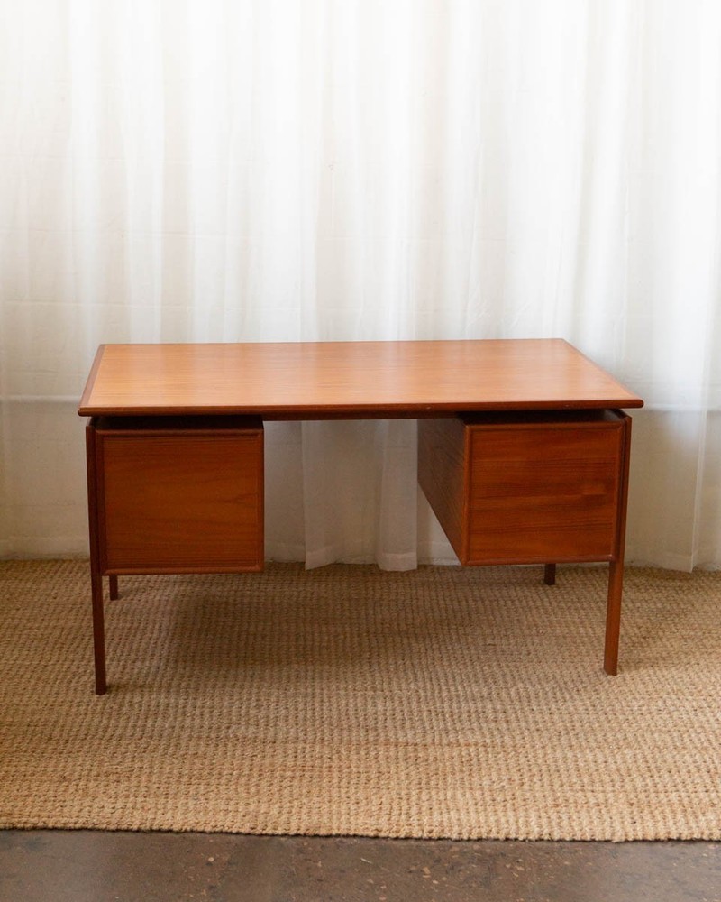 1960s Arne Vodder Danish Teak Writing Desk