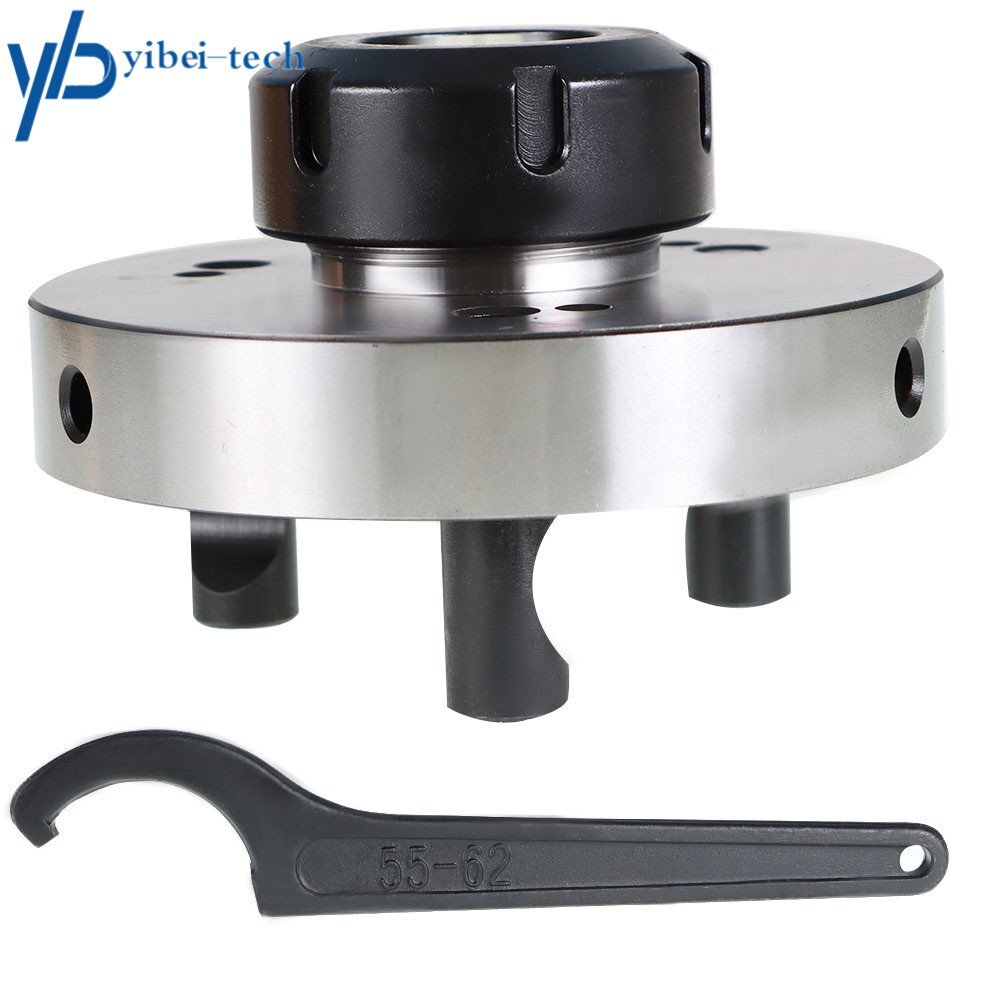 125mm Diameter ER40 Collet Chuck For Milling Compact Lathe Tool 5/8" Stud