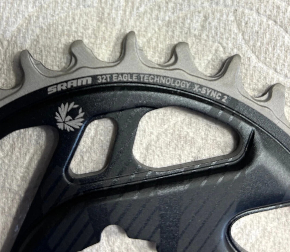SRAM X-Sync 2 Eagle Cold Forged Direct Mount Chainring Lunar Grey 32T 3mm BOOST