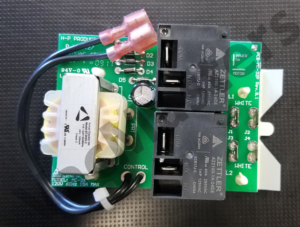 Vacuflo central vac PC Board control board for models True Cyclonic 760 & 960