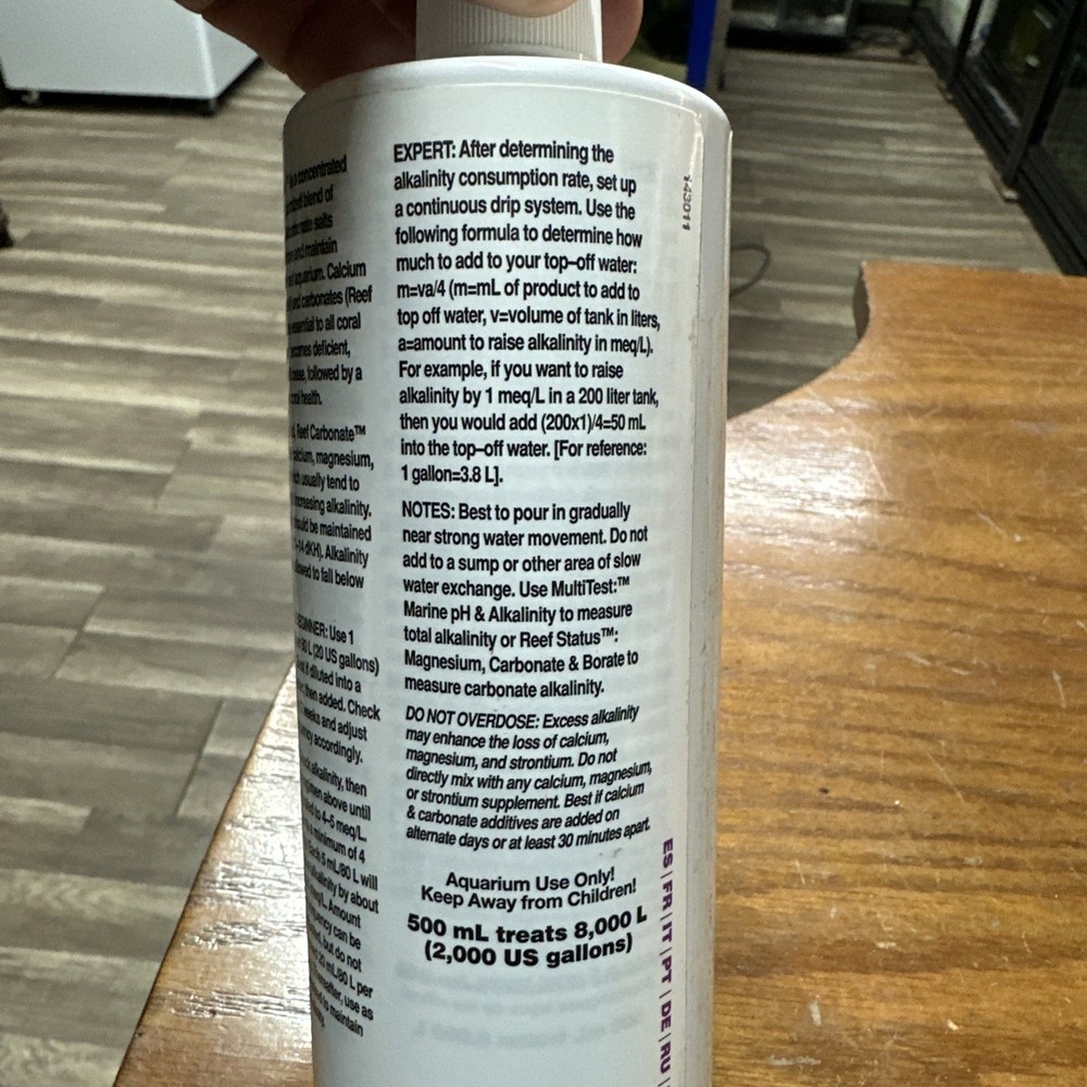 Reef Carbonate (500 mL) - Seachem