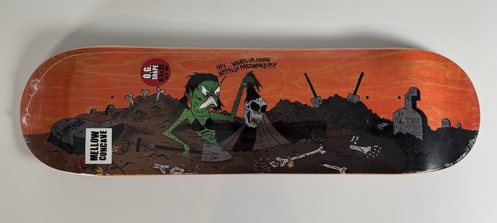 Neckface Baker Rowan Wizardry Skateboard Deck - NEW!