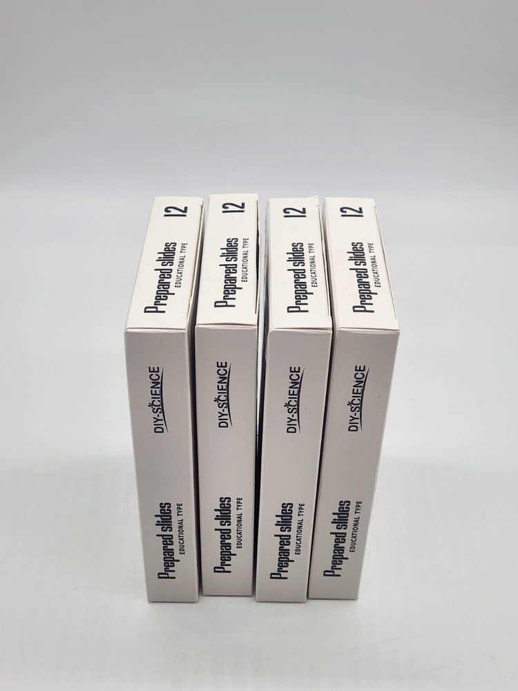 DIY-Science Prepared‎ Slides Educational Type - 48 Plastic Microscope Slides
