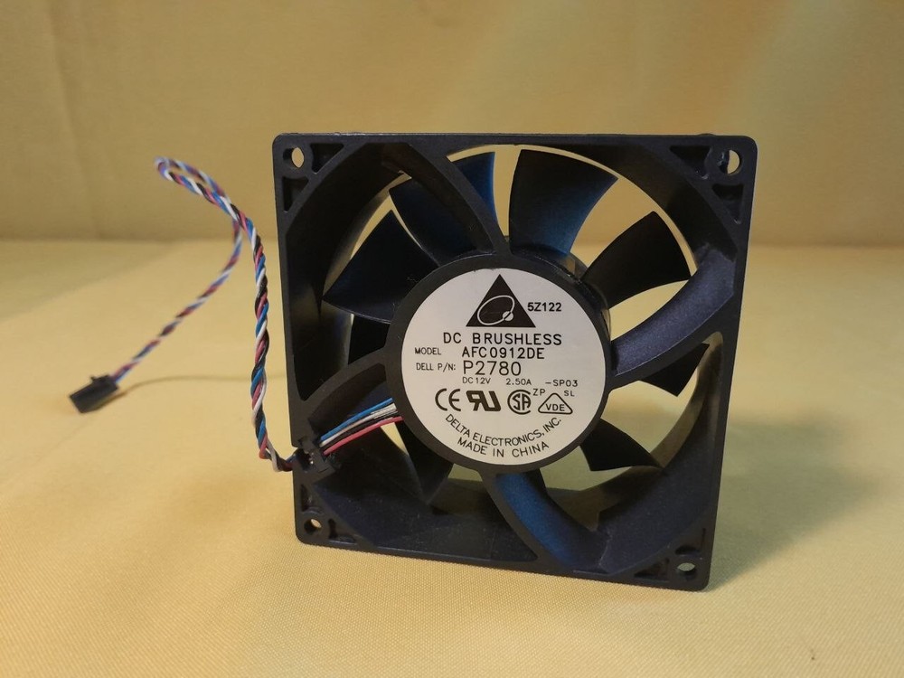 Computer Fan Delta Electronics DC Brushless Fan - AFC0912DE - ST6-1