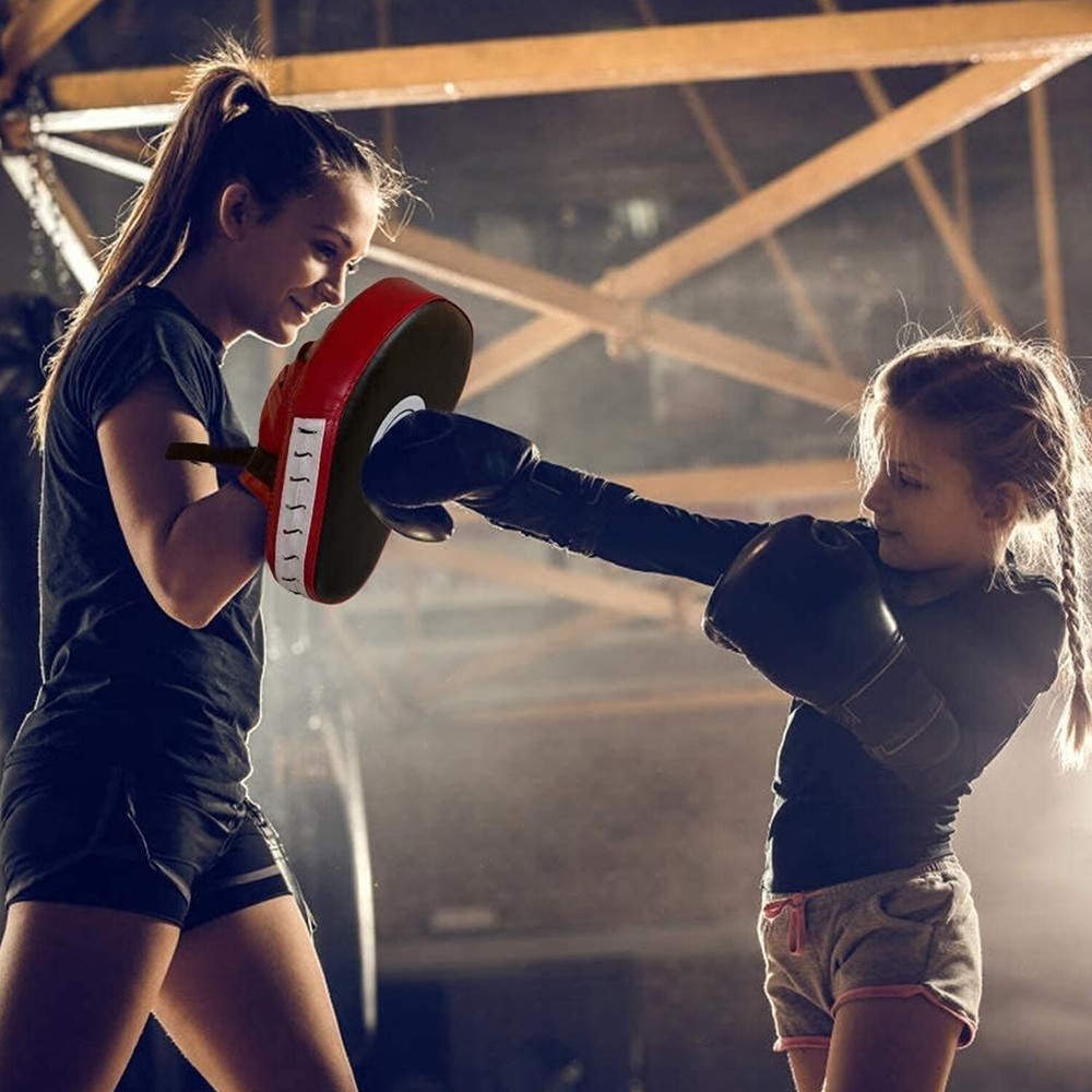 1/2PCS Boxing Hand Target Curved Mitts Training Gear Punching Mitts Boxing