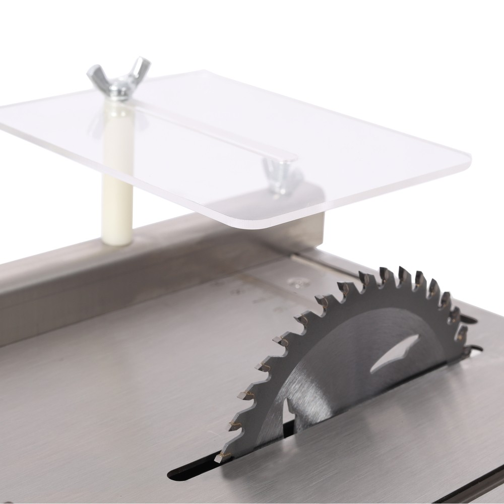 Mini Table Saw & Belt Sander, 7-Angle Adjustable, 4 Blades, 10 Sanding Belts